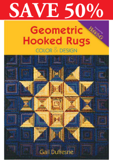 Geometric Hooked Rugs - 50% OFF