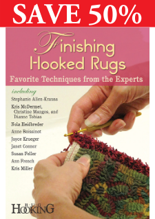 Finishing Hooked Rugs - 50% OFF