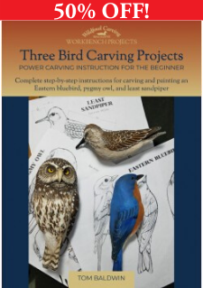 Three Bird Carving Projects - 50% OFF