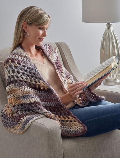 Wrapture Free Crochet Shawl Pattern